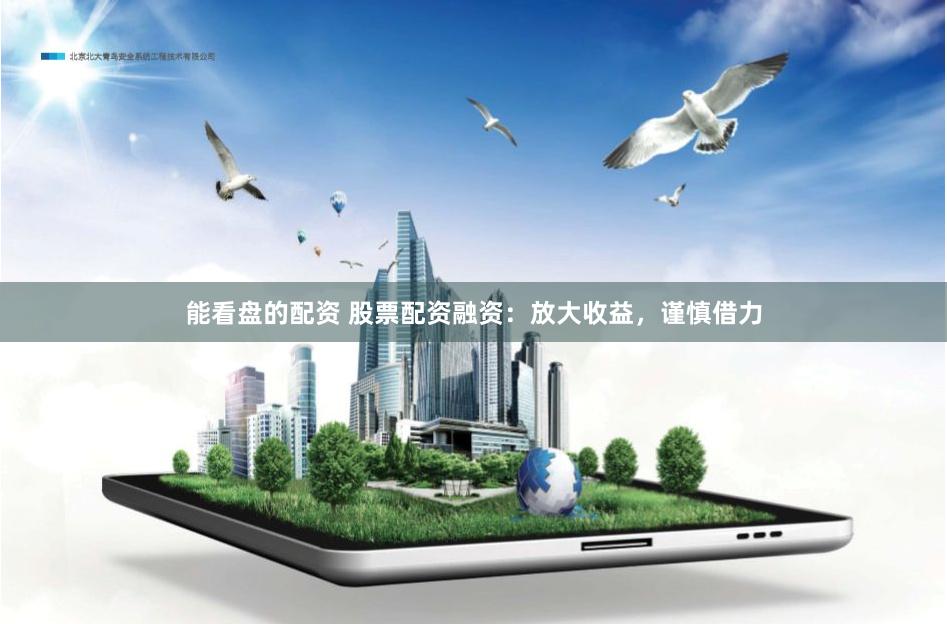 能看盘的配资 股票配资融资：放大收益，谨慎借力